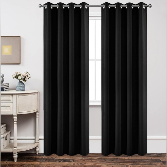 Black-out curtain in black - Picture 2 of 7